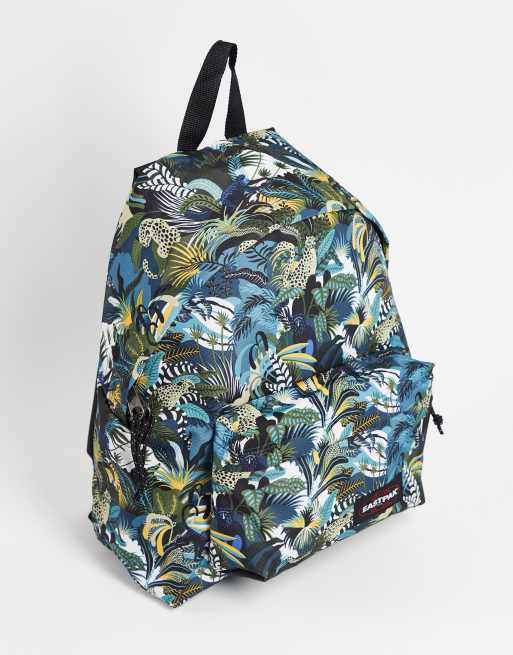 Eastpak padded pak'r backpack in leaves print