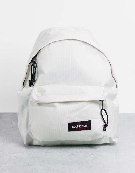 spanning springen verwijderen Eastpak Padded Pak'r backpack in white | ASOS