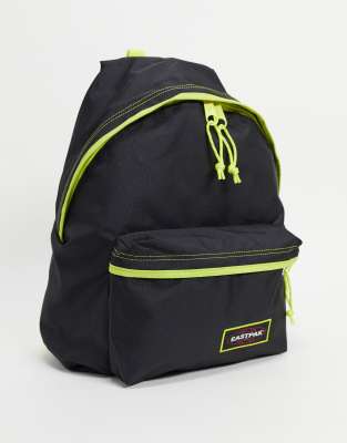 Eastpak Padded Pak'r backpack with contrast zip in black