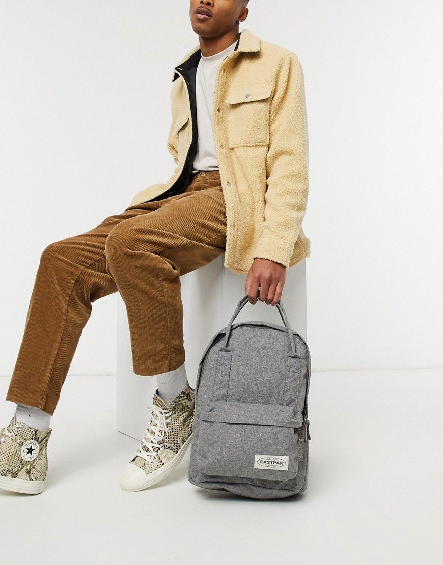 Eastpak Padded Shopper backpack in light grey 15l