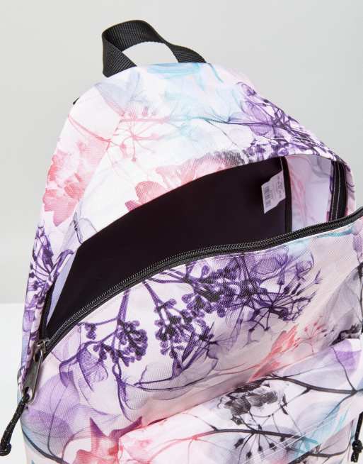 Zaino eastpak deals fiori rosa