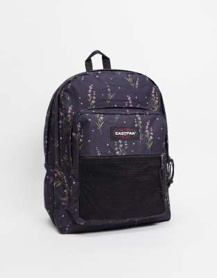 Eastpak pinnacle wild black printed backpack