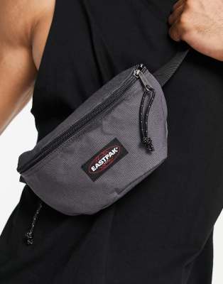 grey eastpak bum bag