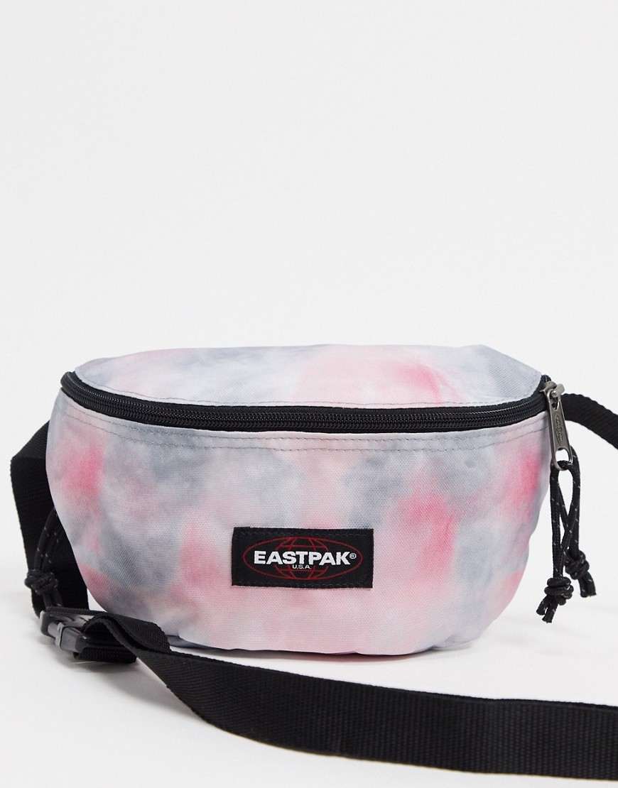Eastpak Springer bum bag in pink tie dye-Multi