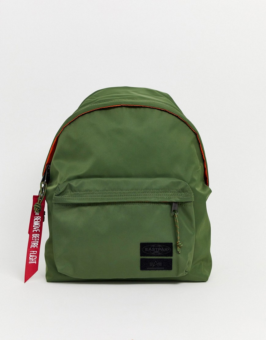 Eastpak X Alpha Industries Padded Pak'R backpack in olive 24l-Green