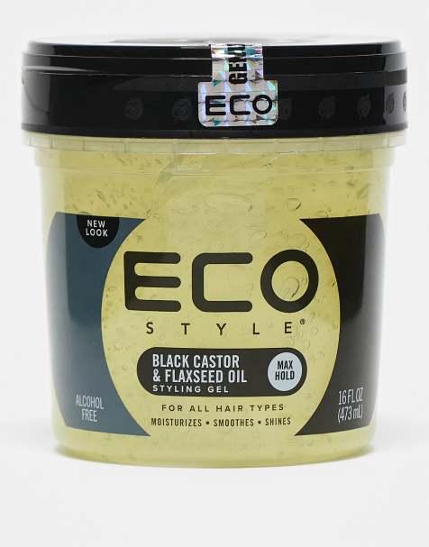 Eco Style – Black Castor & Flax Seed Oil – Styling-Gel mit Rizinus- und Leinsamenöl, 473 ml - view 1