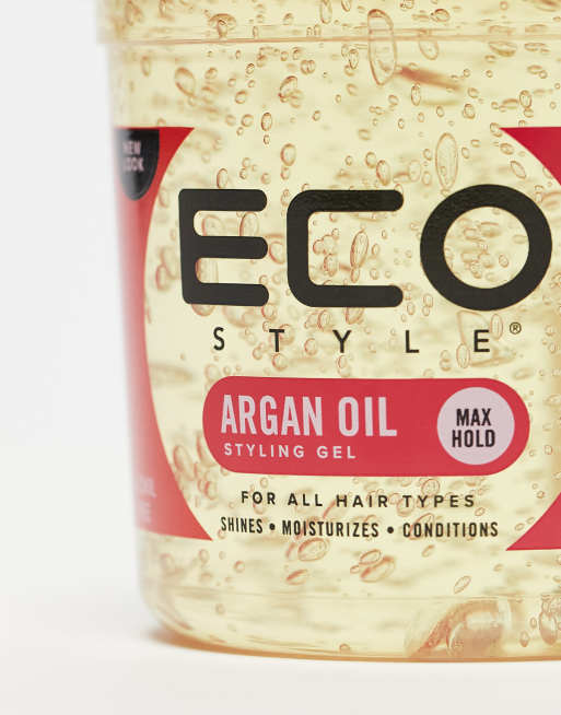 Eco Style – Marokański olejek arganowy do stylizacji włosów, 236 ml, 4 z 4