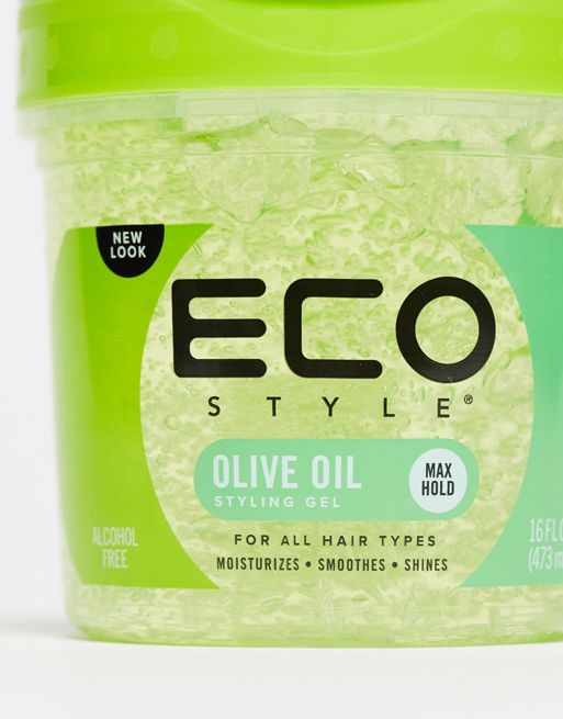 Eco Style - Olive Oil Styling Gel in groen 473 ml