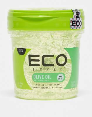 Eco Style - Stylinggel mit Olivenöl in Grün: 236 ml-Keine Farbe