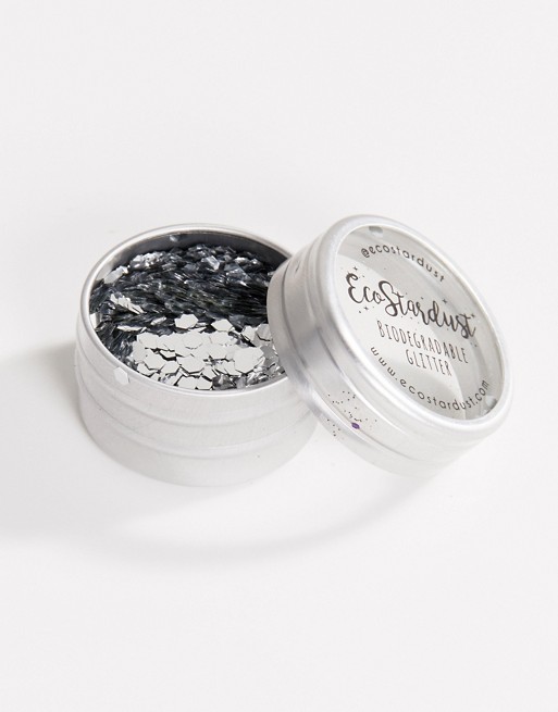 EcoStardust Glitter Pot - Silver - SILVER