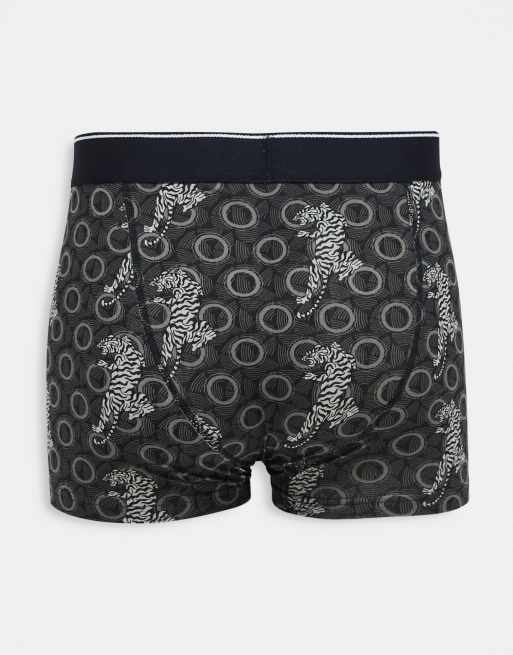 Ed Hardy 3 pack boxers grey tattoo print