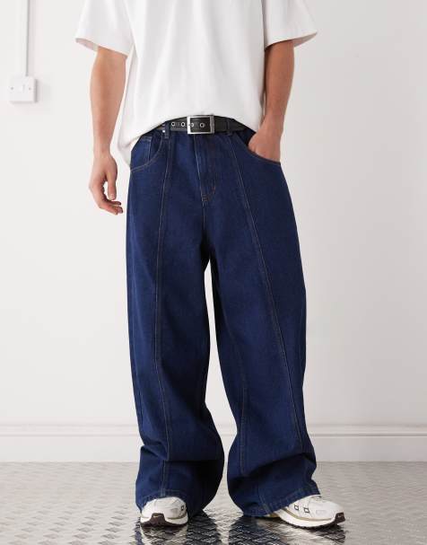 Ed Hardy dragon embroidery jeans in indigo co-ord