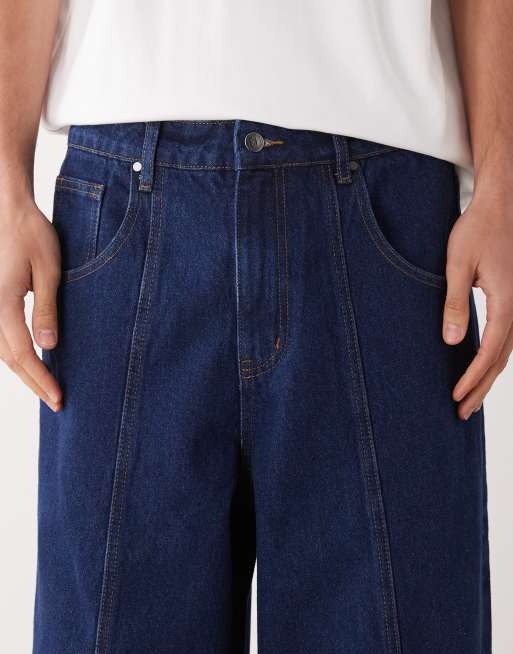 Ed Hardy dragon embroidery jeans in indigo co-ord, 5 of 5