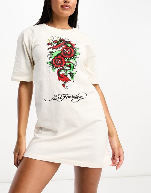 Ed hardy hot sale t shirt dress