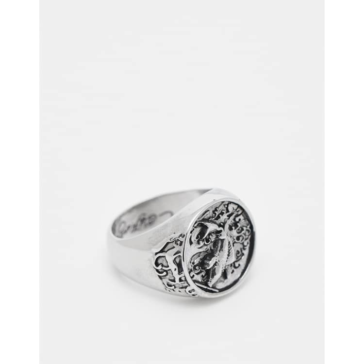 Ed Hardy KOI SIGNET リング Ed Hardy Koi signet ring | ASOS