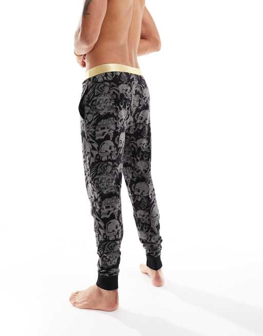 Ed Hardy - Noster - Pantalon confort à imprimé tatouage - Noir, 4 de 4