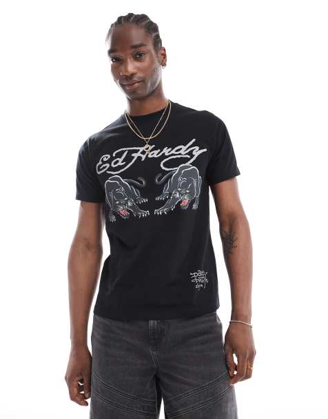 Men s Ed Hardy Shop Men s Ed Hardy t shirts hoodies and caps at ASOS