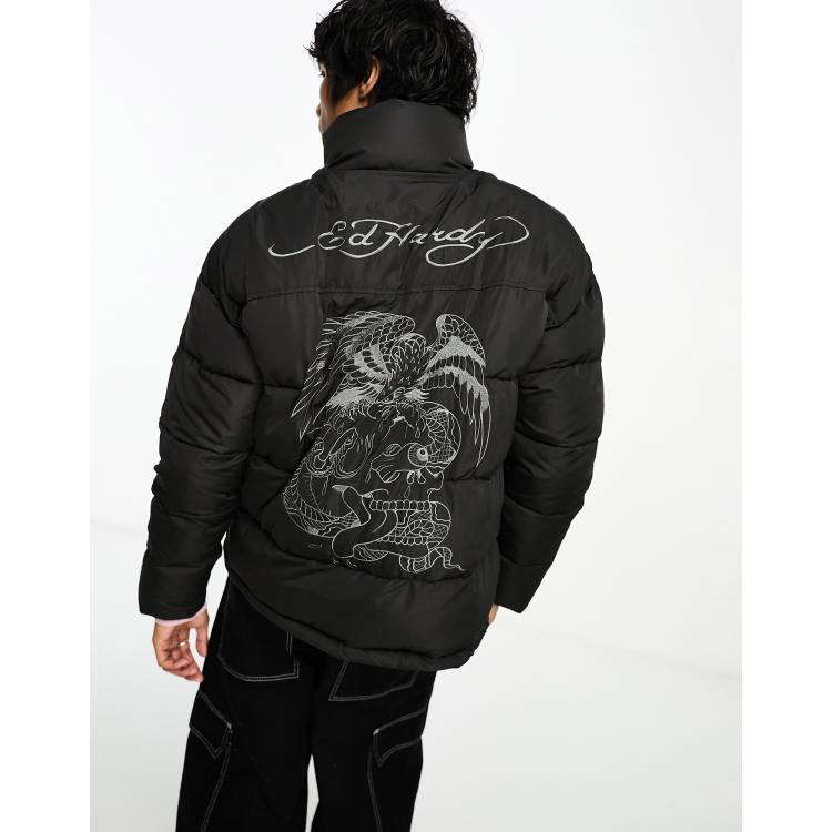 Ed hardy 2024 black jacket