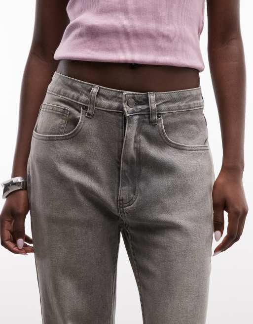 Ed Hardy twisted serpent flared jeans in grey, 5 of 5
