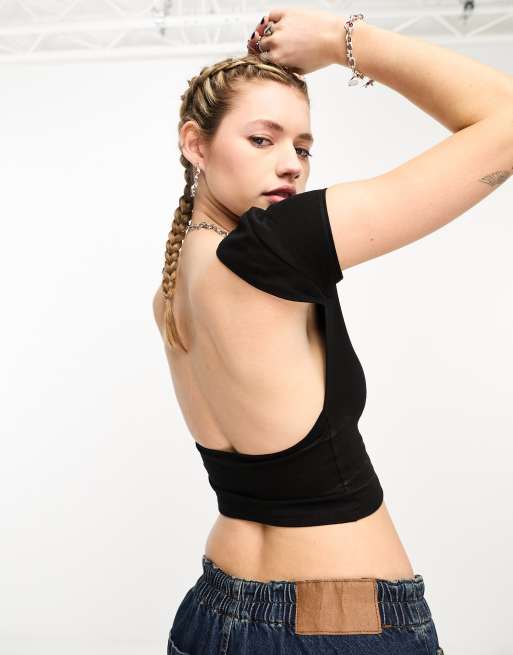 Backless store tops asos