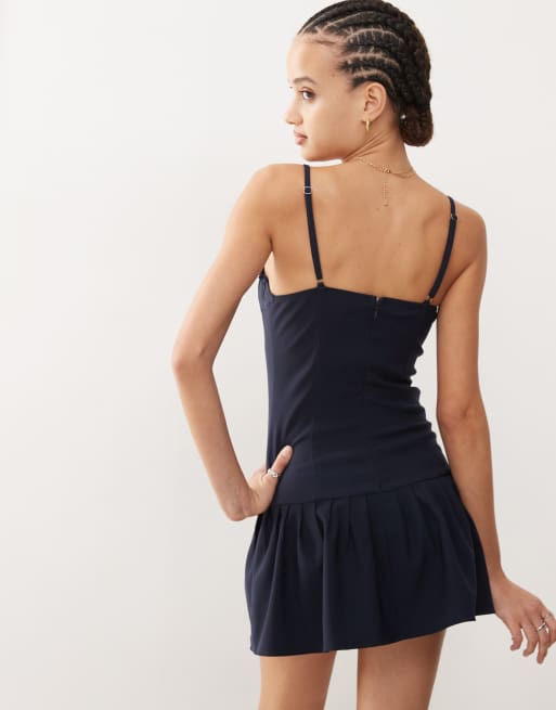 cinched waist dress mini Arabella Cinched Waist Linen Mini Dress - Natural