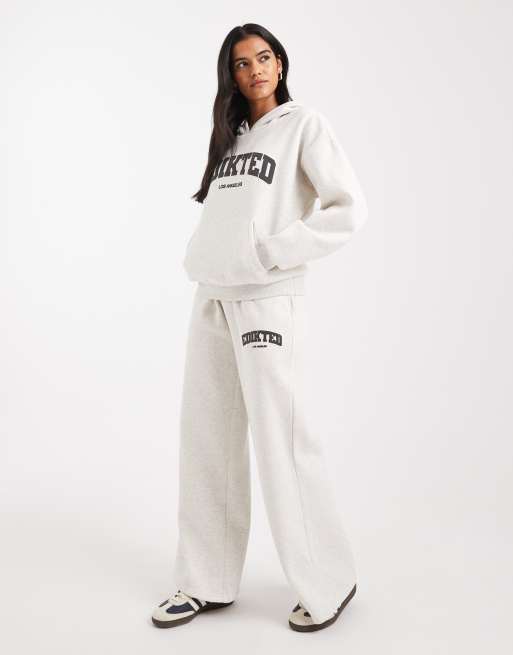 Edikted LA hoodie in grey, 2 of 4