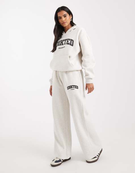 Edikted LA sweatpants in grey - view 1
