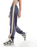 [Edikted] Edikted Saturn oversized sweatpants in washed blue XS BLUE