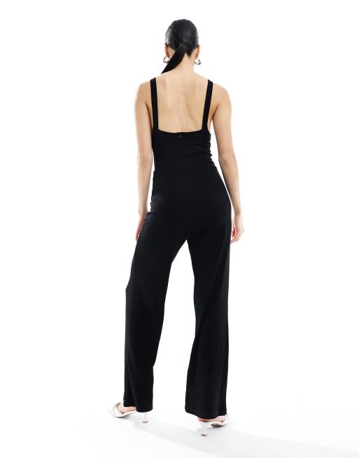 Bcbg store black jumpsuit