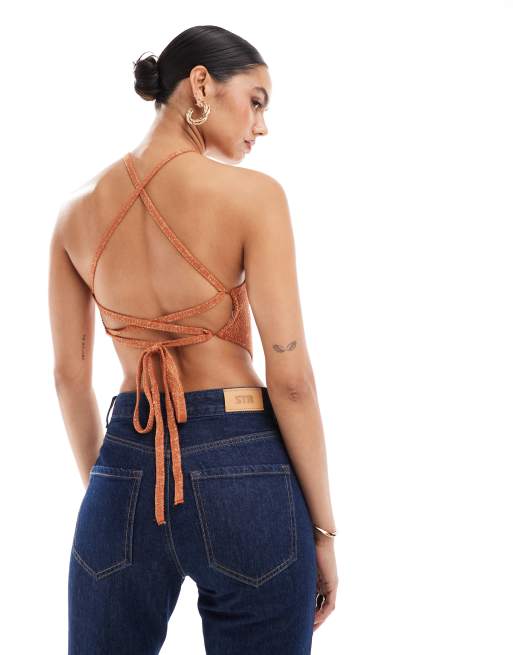 Lori Lace Open Back Cami