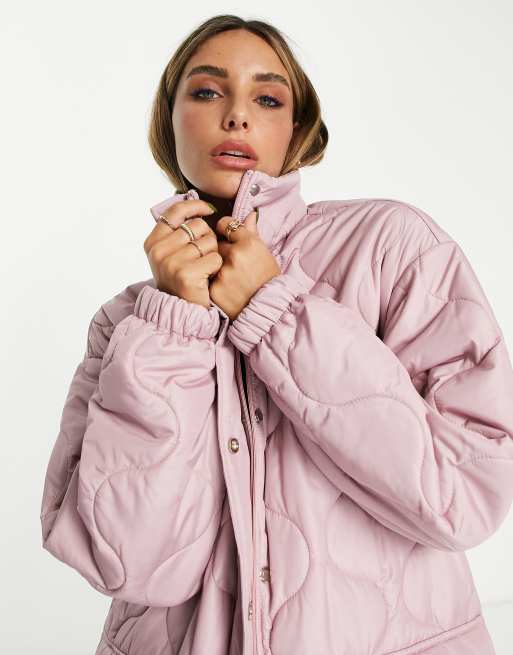 Piumino leggero rosa sales