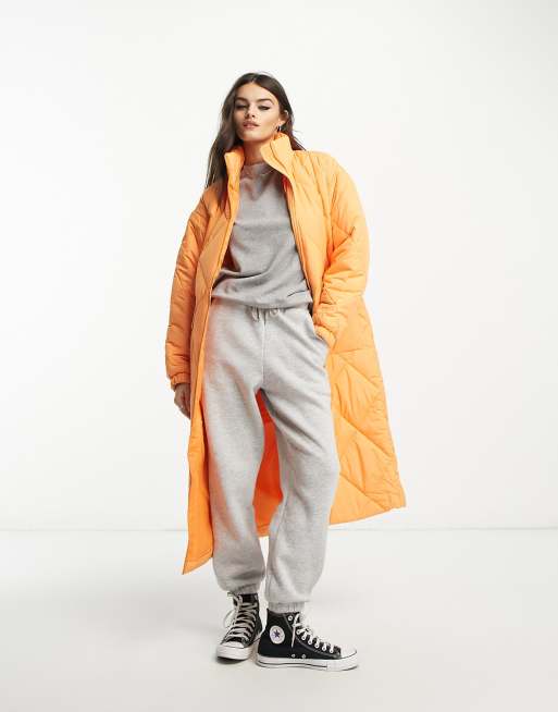 Asos hotsell orange coat