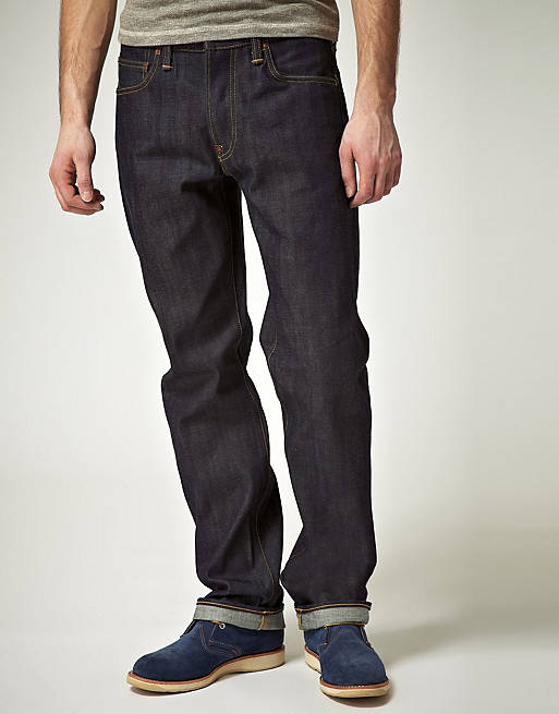 Edwin ED-39 Tapered Loose Red Listed Selvedge Jeans | ASOS