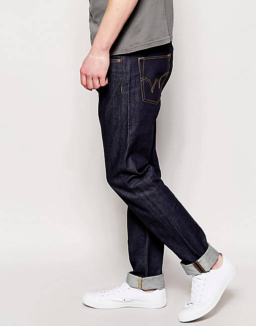 Jeans ED-55 Relaxed Fit Indigo Unwashed |
