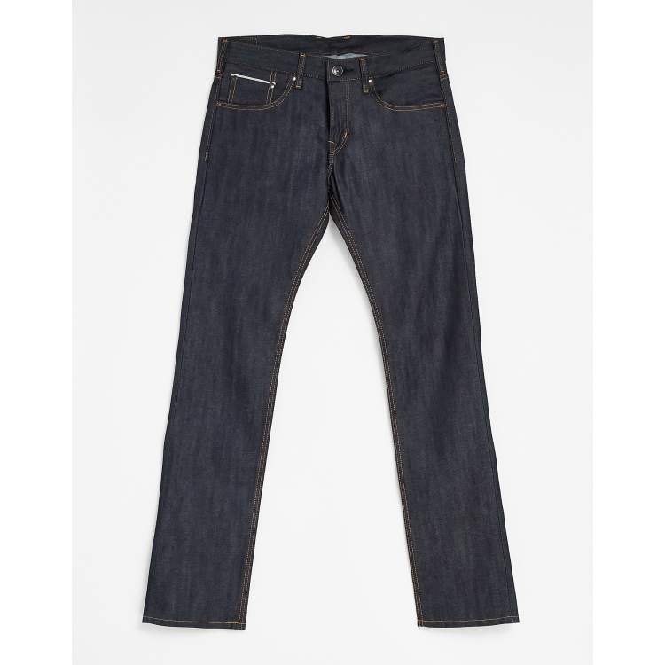 Edwin Sen Japan Jeans skinny con cimosa colore rosso