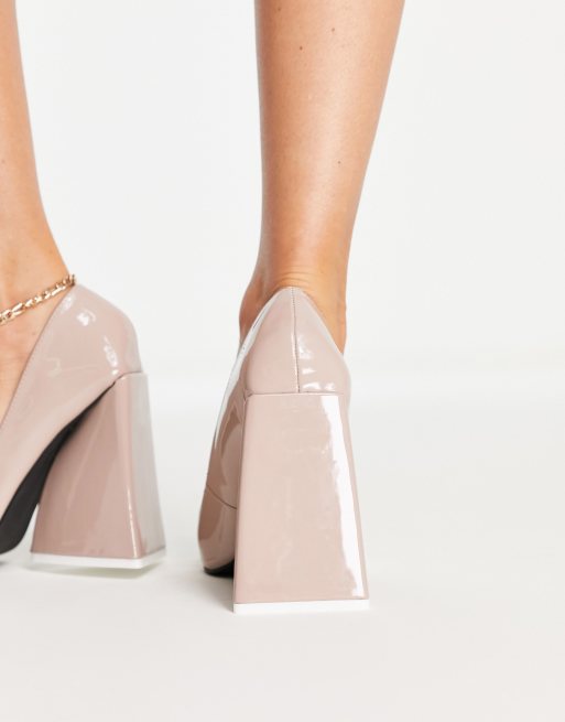 Statement Pointed Court Shoes