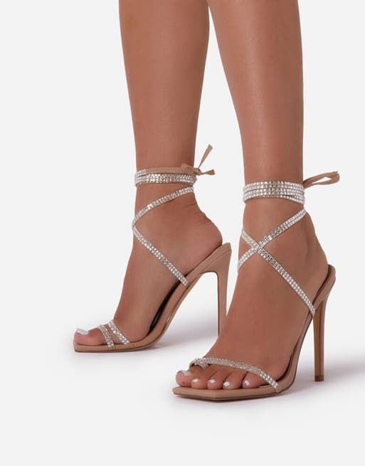 Asos nude sandals hot sale