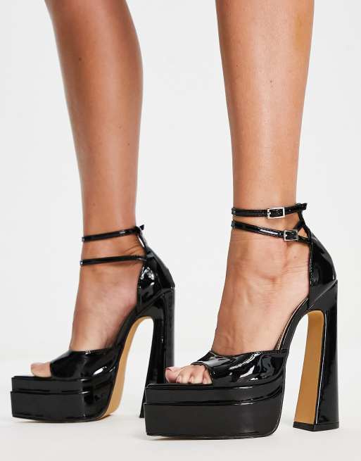 Double ankle strap on sale sandals