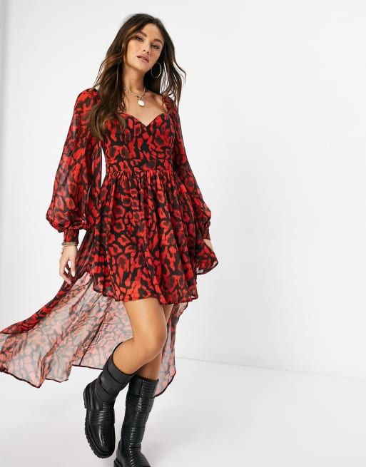 Boots with outlet high low dress