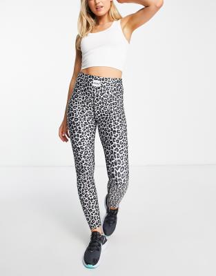 Eivy Ice Cold base layer leggings in snow leopard Exclusive at ASOS