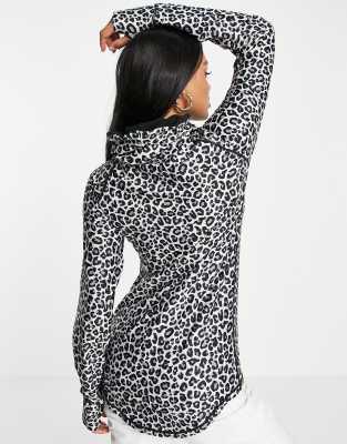 Eivy Ice Cold Long Sleeve Base Layer Top In Gray