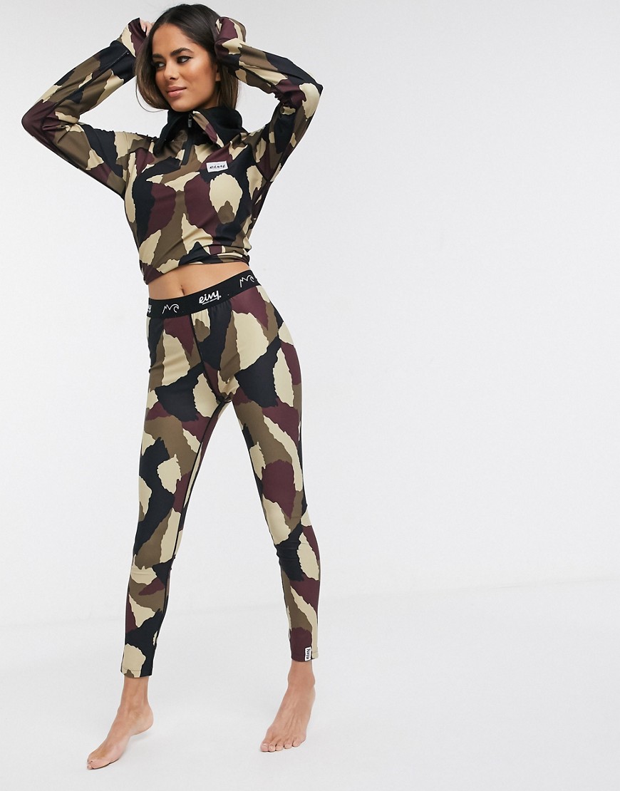 Eivy - Icecold - Legging/basislaag in camouflageprint-Multi
