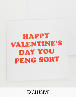 фото Эксклюзивная поздравительная открытка с надписью "happy valentine's you peng sort" wactt-мульти central 23