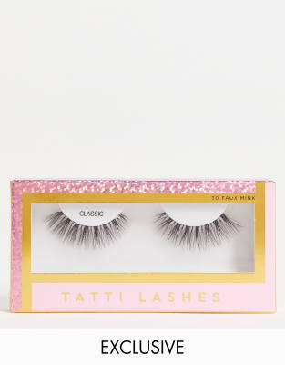 фото Эксклюзивные накладные ресницы tatti lashes x asos exclusive classic-бесцветный