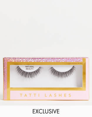 фото Эксклюзивные накладные ресницы tatti lashes x asos exclusive (natural beauty)-бесцветный