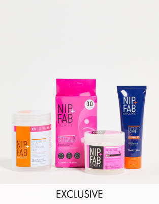 Эксклюзивный набор средств по уходу за кожей NIP+FAB x ASOS (скидка 41%)-Бесцветный