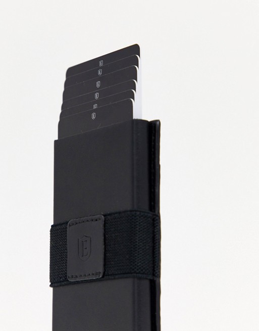 Ekster senate smart RFID cardholder wallet - Nappa Black