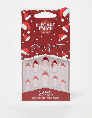 Elegant Touch - Dear Santa - Kunstnägel-Rot