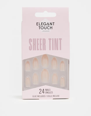 Elegant Touch Elegant Touch False Nails - Sheer Tint En Pointe-Neutral