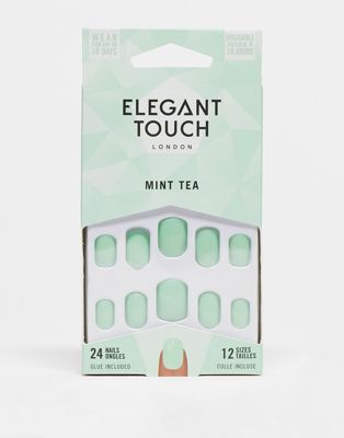 Elegant Touch False Nails - Mint Tea - ASOS Price Checker